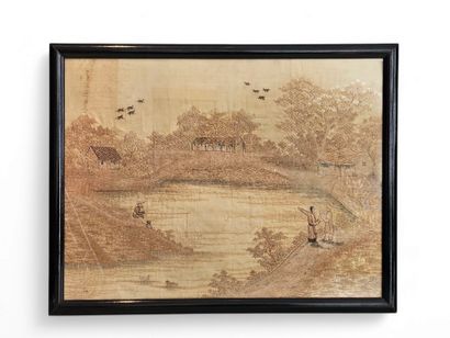 TRAVAIL VIETNAM Xxem siècle
BRODERIE sur...