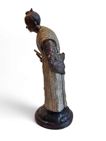 JAPON XXI ème siècle
Sculpture en bronze...