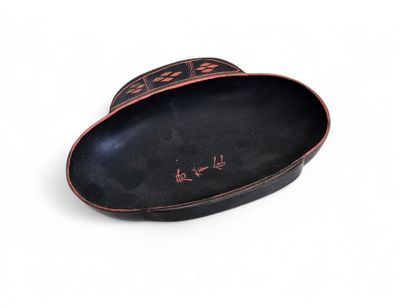 CHINA 20th century 
Antique polychrome wood...