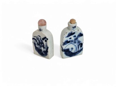 CHINA 20th century
Set of twelve blue and...