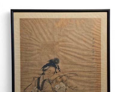 ECOLE CHINOISE du XVIIe siècle d'après
