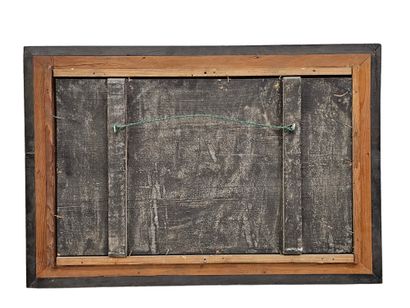 JAPAN
Pair of lacquered wood panels with...