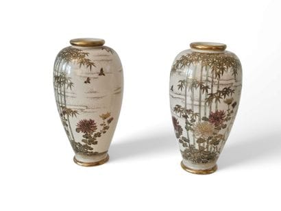 JAPON, Fours de Satsuma - Epoque MEIJI (1868...