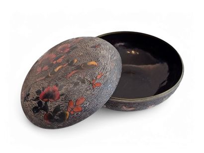 VIETNAM 19th CENTURY 
Cloisonné enamel box...