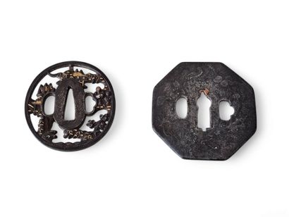 JAPON - Epoque EDO (1603 - 1868), XIXe siècle
Deux...