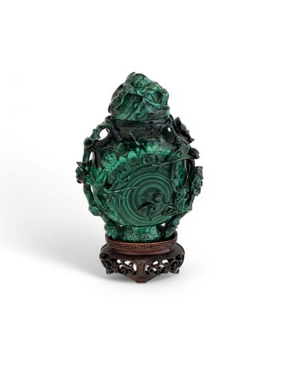 CHINA 20th century
Set of four hard stone...