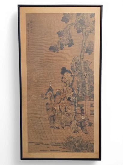 CHEN HONGSHOU (1598-1652), d'après
