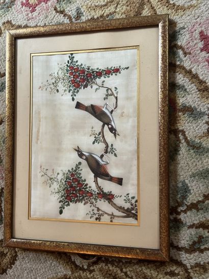 TRAVAIL XXème siècle
Suite de quatre peintures...