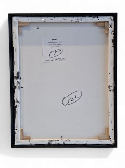 J2L (1936 -)
Eclair 
Alkyde sur toile encadrée
Signée...