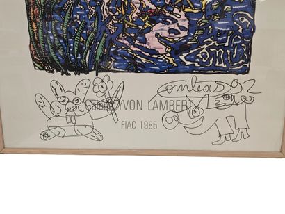 COMBAS
Affiche d'exposition Galerie Yvon...