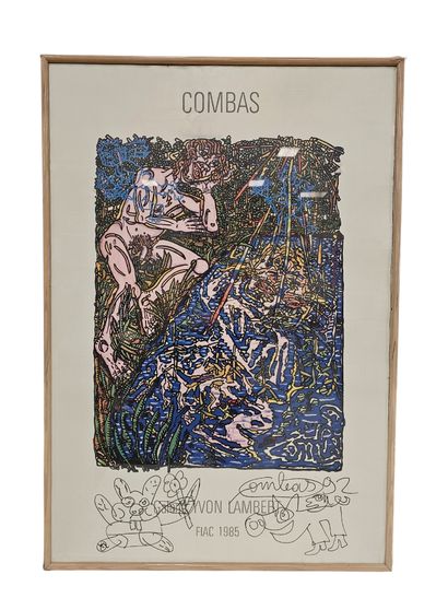 COMBAS
Affiche d'exposition Galerie Yvon...