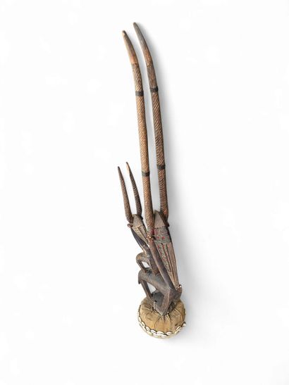 Bamana (Mali) | Masque cimier « ciwara »
Bois,...