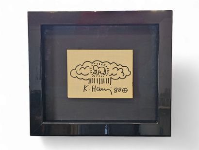 HARING Keith (1958-1990)
Sans titre 
Marqueur...