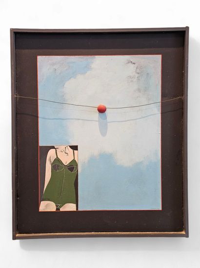 JEAN PAUL DESERT Xxéme siecle
Œuvre abstraite...