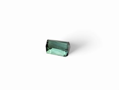TOURMALINE bluish green , émeraude , Mozambique...