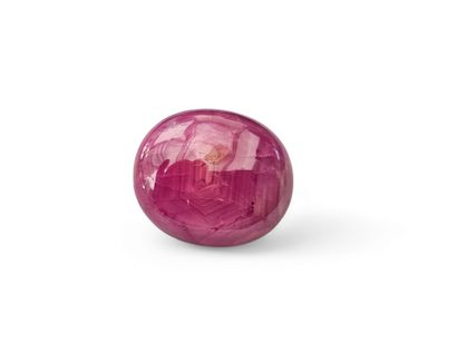 RUBIS purplish red étoilé , cabochon , Tanzanie...