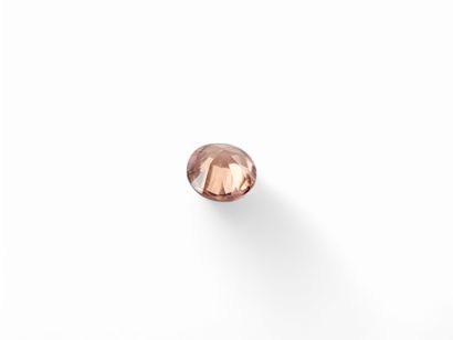 ZIRCON brillant imperial champagne VS Tanzanie...