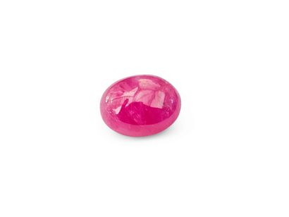 RUBIS pinkish red , cabochon , Tanzanie ,...