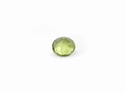 PERIDOT , rond , Pakistan , 1,43 carats Dim...