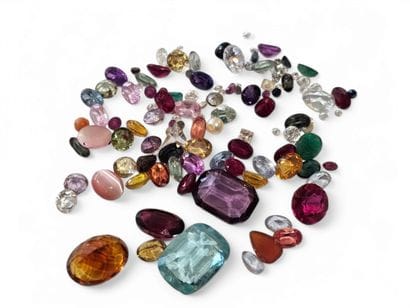LOT of various gemstones