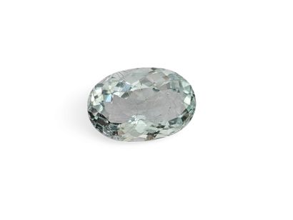 AIGUE MARINE greenish blue de forme ovale,...