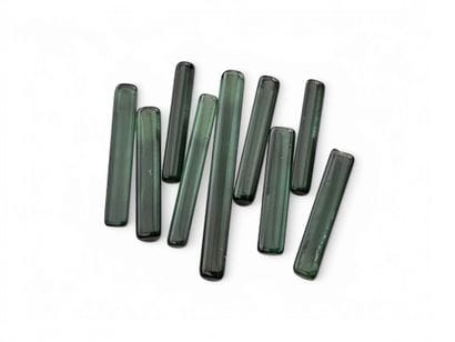 TOURMALINE blue et green Nbr 9 , cabochon...