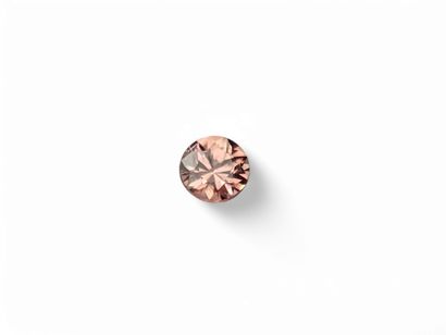 ZIRCON brillant imperial champagne VS Tanzanie...