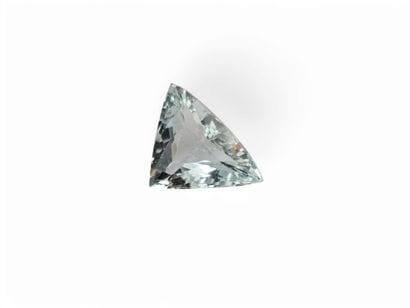 AIGUE MARINE greenish blue , trillion , Brésil...