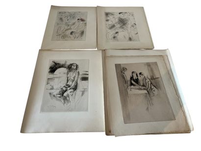 Hérouard CHÉRI (1880-1961)
Scenes of life
Set...
