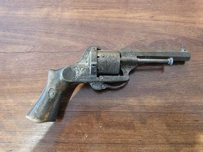 TWO BROCHET REVOLVERS, circa 1870. 
Average...