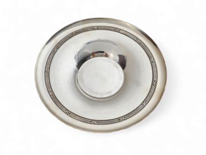 GALLIA Silverware
Pair of silver-plated cups...