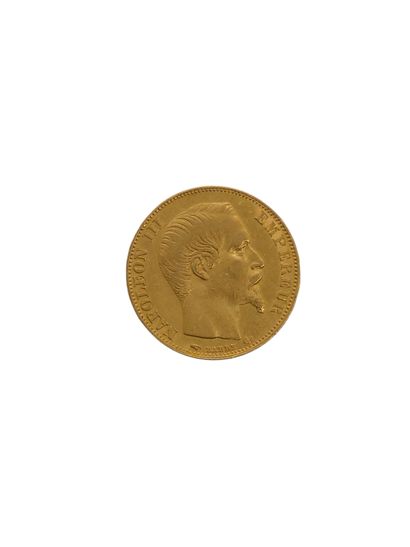 PIECE de 20 francs or 1856/A
Poids 6,40 ...