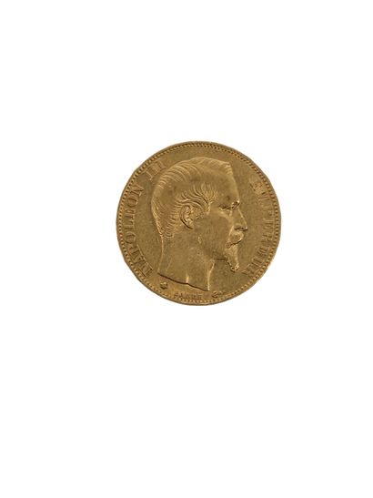 PIECE de 20 francs or 1860/BB
Poids : 6,...