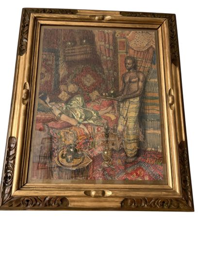 ALEXIS Louis de BROCA 
Drawing, watercolor,...