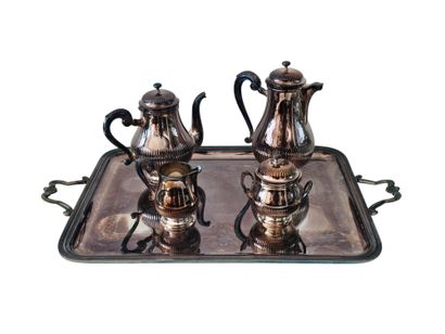 CHRISTOFLE- Coll. GALLIA
TEA and COFFEE SET...