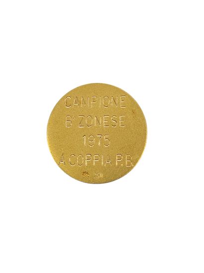 MEDAILLE en or jaune 750° 
Poids : 3,57 ...
