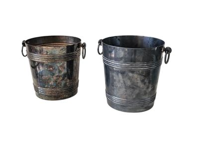 French WORK XX EME siecle
Two silver-plated...