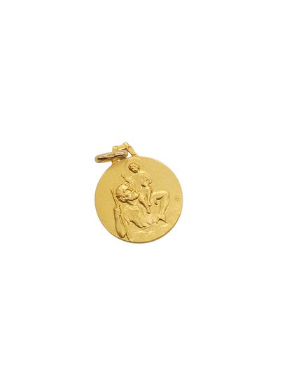 MEDAILLE en or jaune 750° Saint Christophe
Poids...