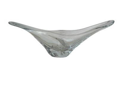 DAUM
Crystal fruit dish 
Circa 1970
Dim:...
