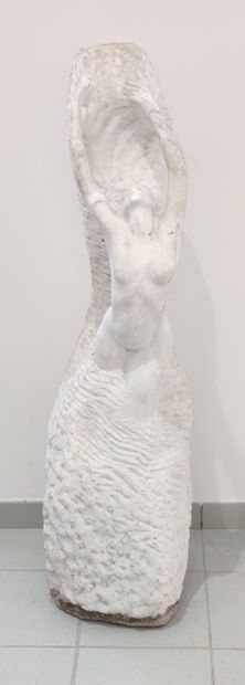 MODERN ITALIAN SCHOOL
Nude woman 
Large sculpture...