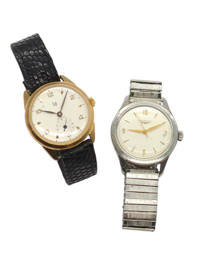 LOT OF WATCHES including :
One Longines
One...