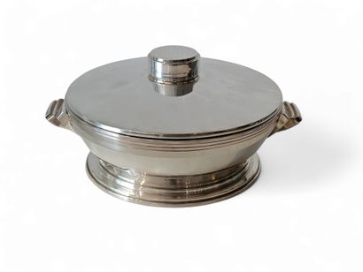 LEGUMIER with two handles in 950° Art Deco...
