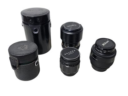 ZENZA BRONICA 
camera and leather case including...
