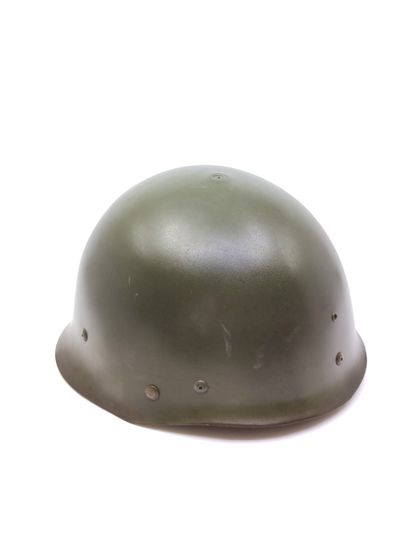Casque lourd 51. 
Avec liner daté 1962.
Expert...