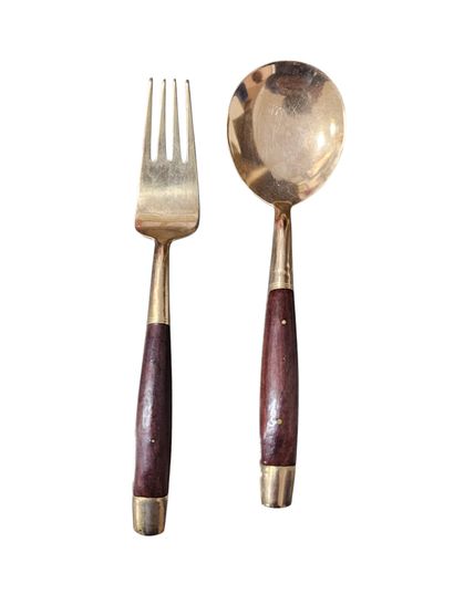 GOLD BANGKOK
Gilded metal cutlery set with...