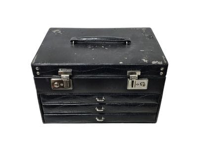 VANITY jewelry box in imitation leather