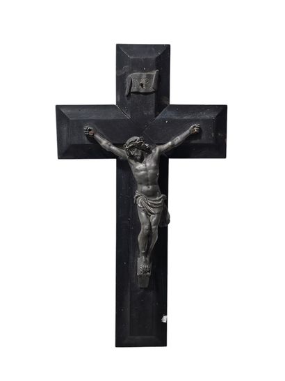 CHRIST in pewter