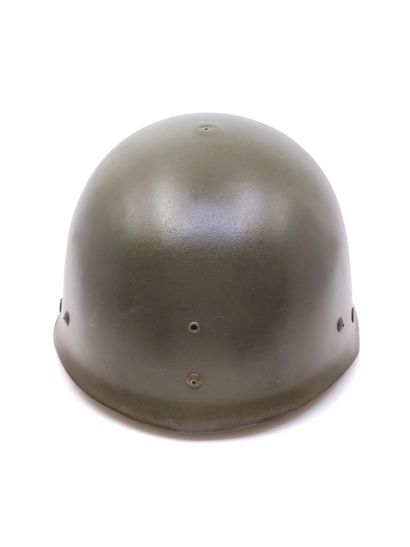 Casque lourd 51. 
Avec liner daté 1962.
Expert...