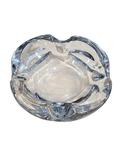 Cristallerie de Loraine 
Crystal ashtray