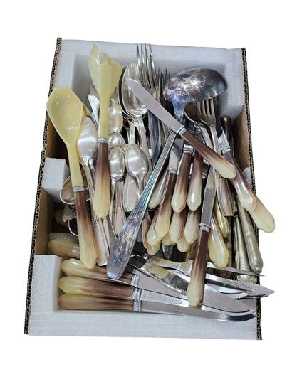 1940s silver-plated HOUSEHOLD SET including...